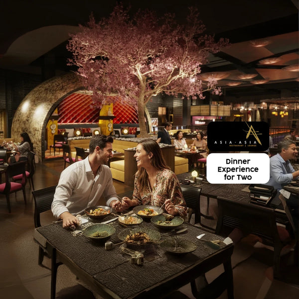 Delectable Dining Experience for Two at Asia Asia Restaurant - 4 Locations