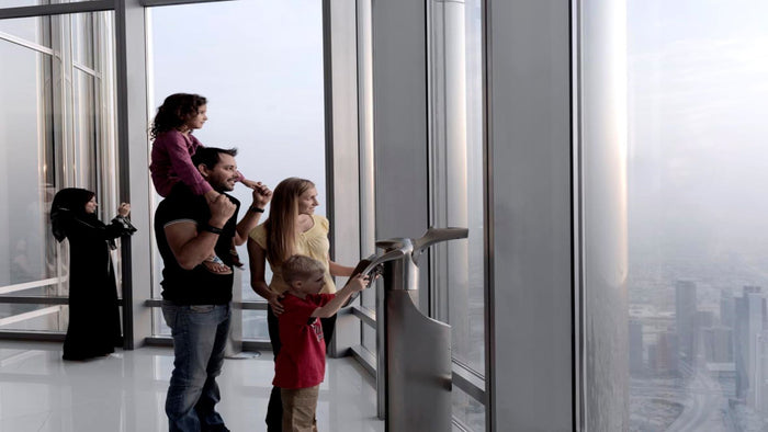 Exclusive Burj Khalifa Visit with Burj Club Rooftop Dining Experience for Two |  at Wondergifts