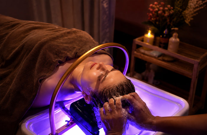 KAIZO Beauty Salon - Hot Oil Hair Treatment, Head Massage & Full Body Massage