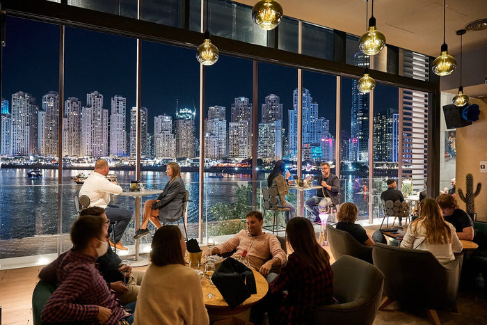 Ketch Up Dubai - Vibrant Dining Experience for Two at Bluewaters Island