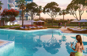 Pool and Beach Access with Food and Beverage for Two at Radisson Damac Hills |  at Wondergifts