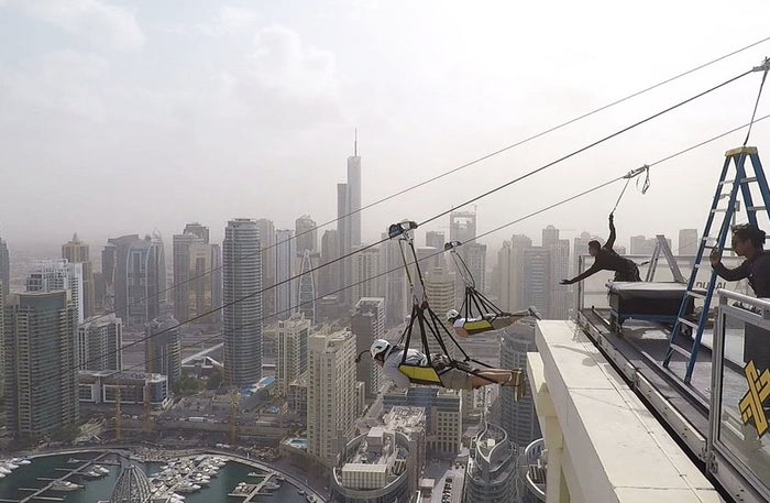 Ziplining Experience in Dubai Marina for One |  at Wondergifts