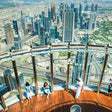 Exclusive Burj Khalifa Visit with Burj Club Rooftop Dining Experience for Two