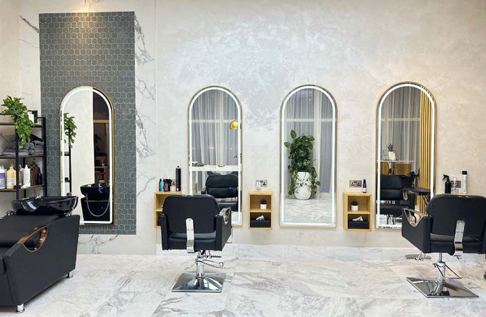 Spaces Salon's Lavish Hair Wash & Blow Dry for One at JVT |  at Wondergifts