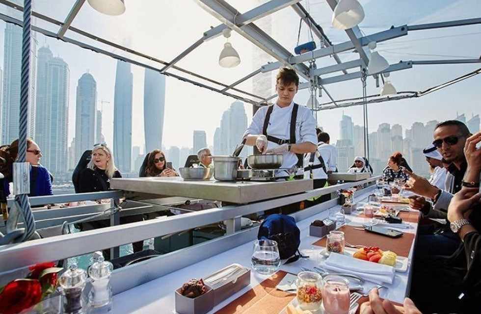 Unique Lunch Experience at Dinner In The Sky