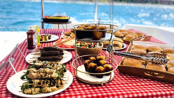2-Hour Sunset Yacht Tour in Dubai Marina with Live BBQ for Two |  at Wondergifts