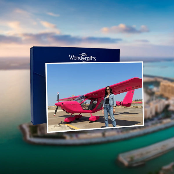 30-Minute Sunset Flight in Aeroprakt A32 or A22 Over the Ras Al Khaimah Coast