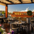 Hilton Skafos - Romantic 3-Course Dinner & Drinks for Two with Dubai Creek Views