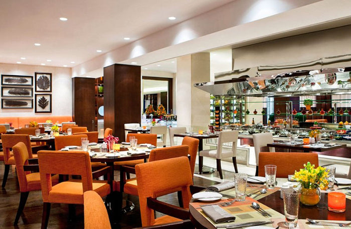 Opulent Sunday Brunch with Pool Access at Mövenpick Grand Al Bustan |  at Wondergifts