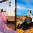 Signature Desert Photoshoot with Choice of Buggy Ride, Camel or Heritage Village for One