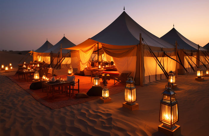 Romantic Arabian Nights Gift Card Box: Exclusive Desert Getaways at 50 Locations