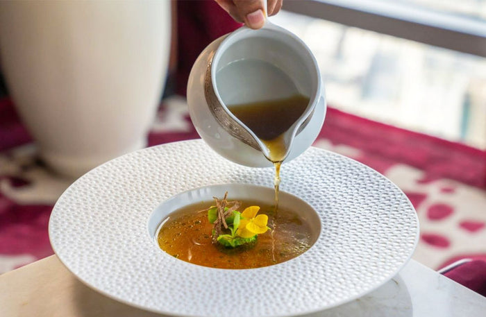 Romantic Lunch with Beverages for Two at At.Mosphere Burj Khalifa |  at Wondergifts