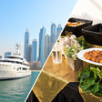 90-Minute Dinner Cruise with Live Music at Dubai Marina for One |  at Wondergifts