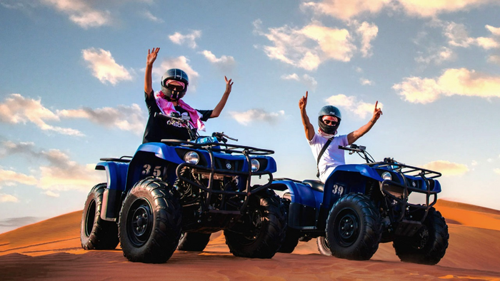 Exhilarating Yamaha 350 CC Quad Bike Driving Experience |  at Wondergifts