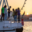 Breathtaking Sunset Ain Dubai and Bluewaters Cruise for One |  at Wondergifts