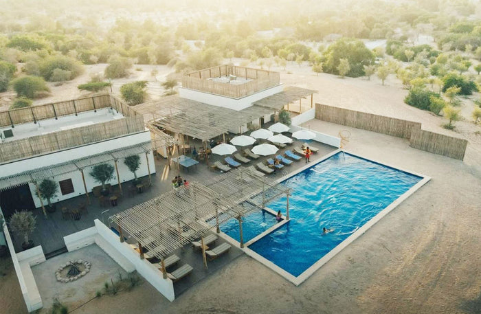 2 Nights for the Price of 1: Cozy Airstream Cabin Stay for Two at Bab Al Nojoum |  at Wondergifts