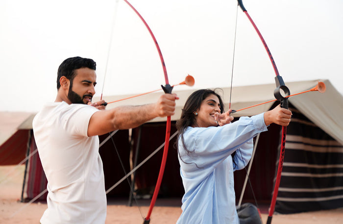 Unforgettable Mleiha Overnight Camping for Two with Breakfast & Sunrise Viewing |  at Wondergifts