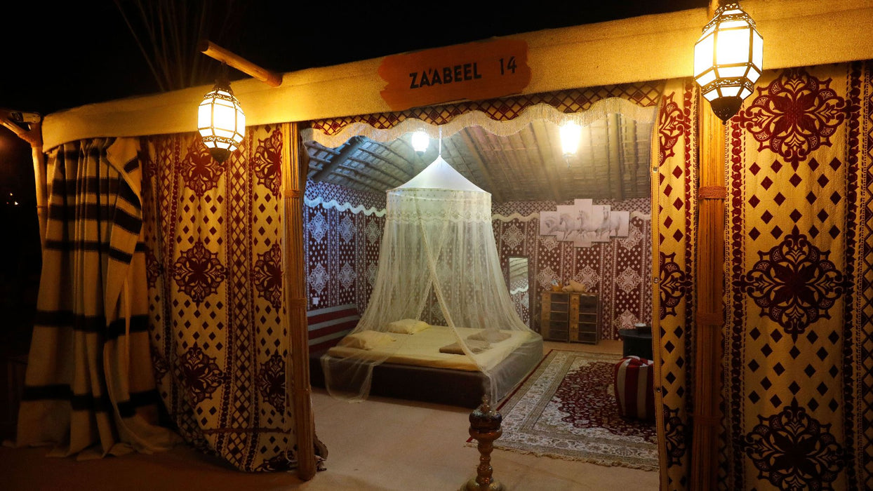 One Night Desert Tent Stay with Safari, Dune Bashing, BBQ & Breakfast