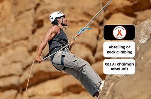 Abseiling or Rock Climbing Adventure for Two at Bear Grylls Explorers Camp
