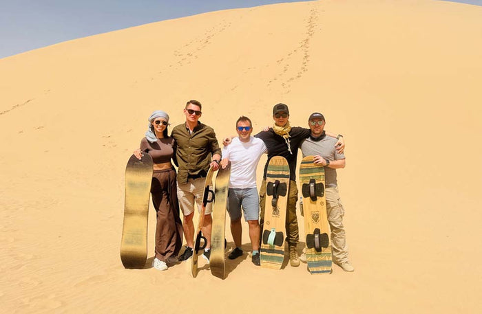 Sunset Abu Dhabi Desert Safari with BBQ and Live Entertainment for One |  at Wondergifts