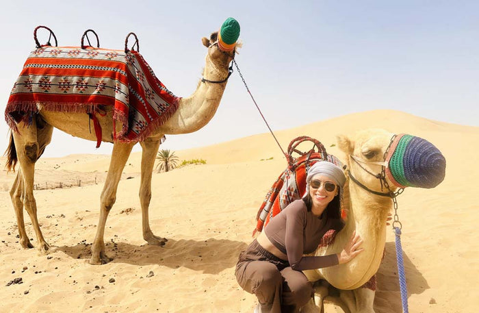 Sunset Abu Dhabi Desert Safari with BBQ and Live Entertainment for One |  at Wondergifts