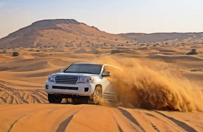 Sunset Abu Dhabi Desert Safari with BBQ and Live Entertainment for One |  at Wondergifts