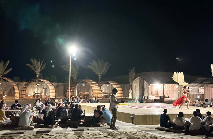 Sunset Abu Dhabi Desert Safari with BBQ and Live Entertainment for One |  at Wondergifts