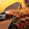 Sunset Abu Dhabi Desert Safari with BBQ and Live Entertainment for One |  at Wondergifts