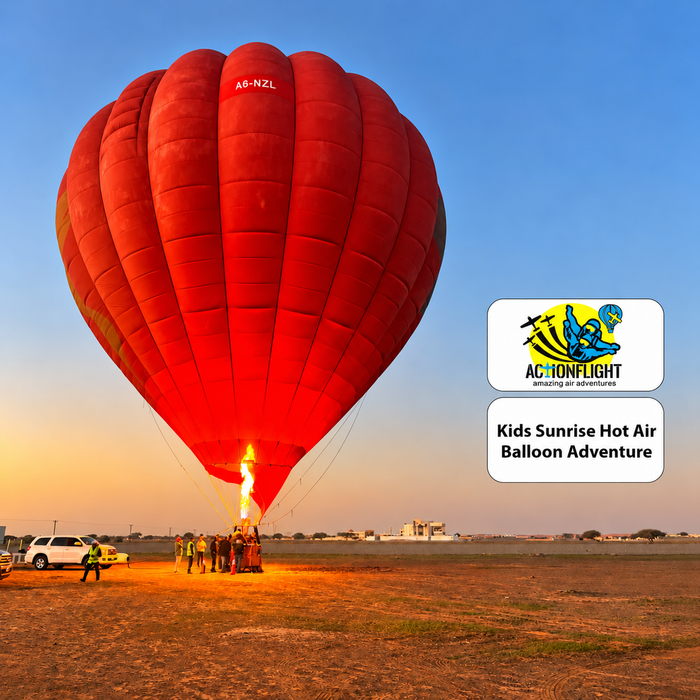 Kids Sunrise Hot Air Balloon Adventure Over Ras Al Khaimah