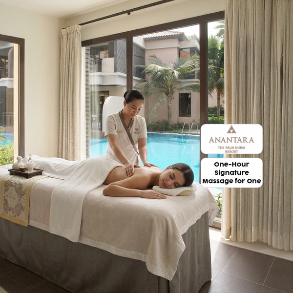 Anantara The Palm Dubai - Luxury One-Hour Signature Massage Experience