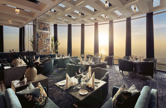 At.Mosphere Burj Khalifa Lunch & Soul Senses Massage Experience for Two |  at Wondergifts