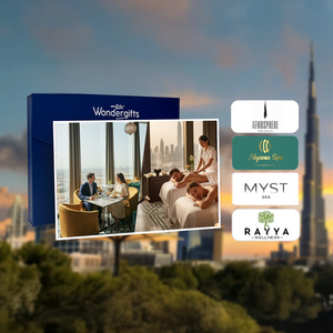 At.Mosphere Burj Khalifa Lunch & a Blissful Massage Experience for Two