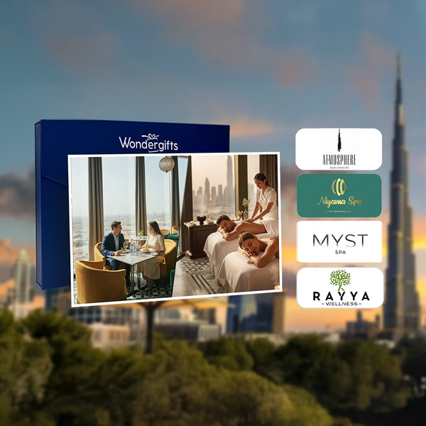 At.Mosphere Burj Khalifa Lunch & a Blissful Massage Experience for Two