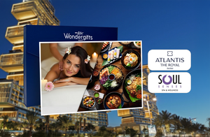Atlantis The Royal Dinner with Soul Senses Spa & Wellness Massage for Two |  at Wondergifts