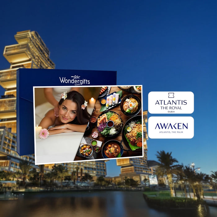 Atlantis The Royal Dinner with a Restorative Massage at Atlantis AWAKEN® Spa for Two