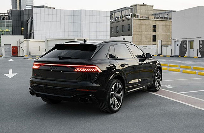 Powerful Audi RSQ8 One Day Rental at Masterkey Rent a Car