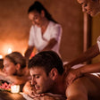 Mama Zonia 2-Course Dining Experience with a Soothing Couple Massage at Azurro Spa