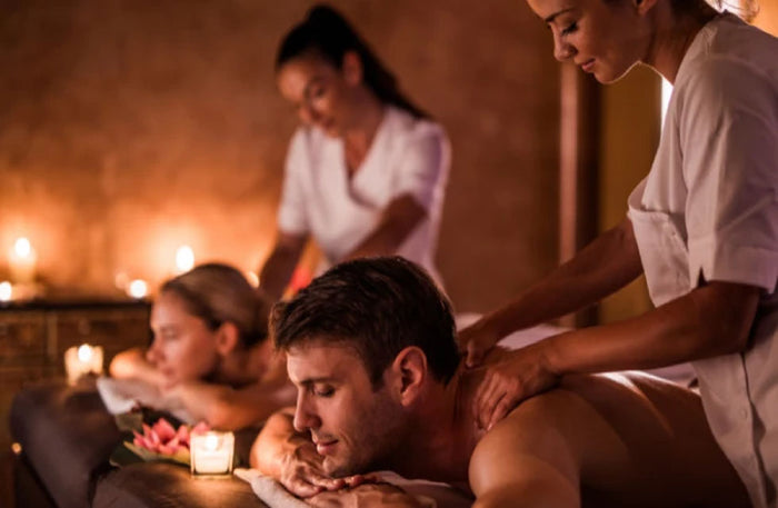 Mama Zonia 2-Course Dining Experience with a Soothing Couple Massage at Azurro Spa