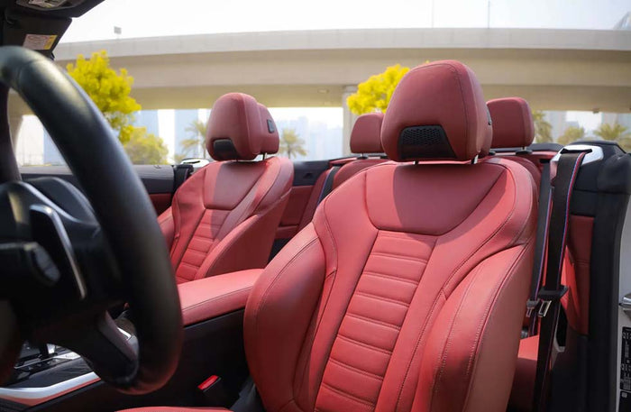 Rent a BMW: White BMW 430 Cabrio for One Day |  at Wondergifts