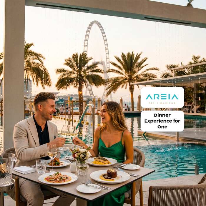 Beachside Chef’s Choice Dinner Experience for One at Areia Pool & Beach Club