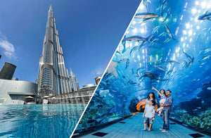Spectacular Burj Khalifa At The Top & Dubai Aquarium Adventure Combo |  at Wondergifts