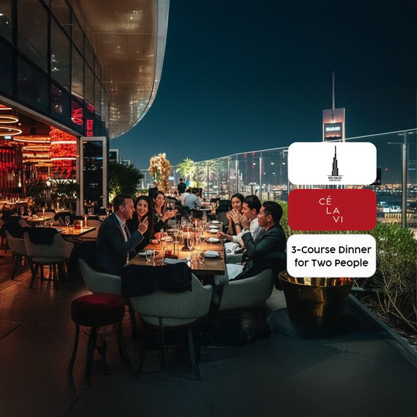 CÉ LA VI - Elegant Dinner for Two with Burj Khalifa Views