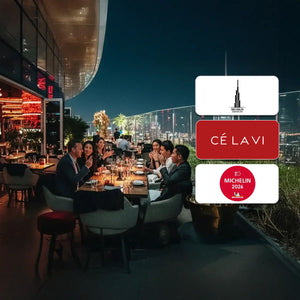 Ce La Vi Dubai Dinner for Two with Burj Khalifa Views Gift Box