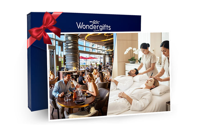 CÉ LA VI Elegant Lunch or Dinner & Luxurious Couple Massage & Facial at Sofitel Spa