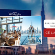 Ce La Vi Lunch with Drinks for Two & Thrilling Edge Walk with Burj Khalifa Views