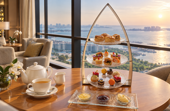 Club Lounge Al Habtoor Grand Resort - Afternoon Tea with Sweet-Savoury Bites | Buy 1 Get 1 Free