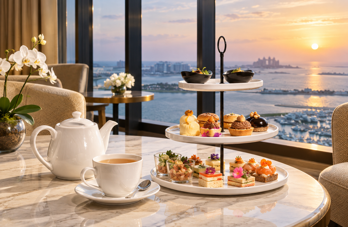 Club Lounge Al Habtoor Grand Resort - Afternoon Tea with Sweet-Savoury Bites | Buy 1 Get 1 Free