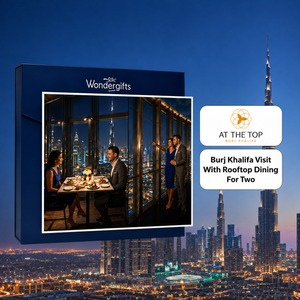 Exclusive Burj Khalifa Visit with Burj Club Rooftop Dining Experience for Two