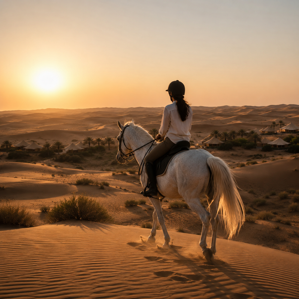 Al Maha Desert Resort - Arabian Horseback Riding Experience in the Dubai Desert