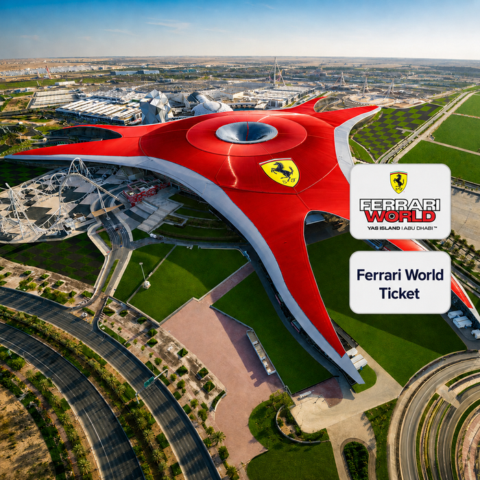 Thrilling Ferrari World Abu Dhabi General Admission Ticket